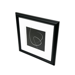 GoodHome Picture Frame Blanton 30 x 30 cm, black