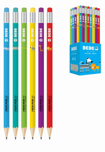 Pencil HB Bebe Kids 72pcs