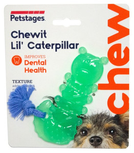Petstages Dog Toy Chewit Lil' Caterpillar