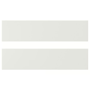 VEDDINGE Drawer front, white, 40x10 cm