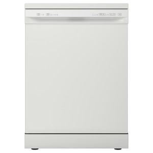 LAGAN Freestanding dishwasher, white