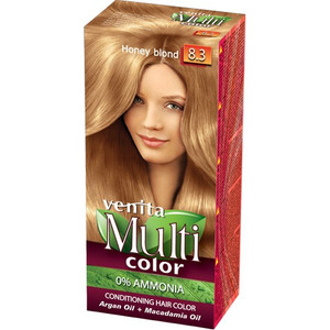 VENITA Conditioning Hair Dye Multi Color - 8.3 Honey Blond