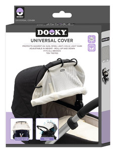 Dooky Universal Cover for Pram, Stroller, Car Seat Linea