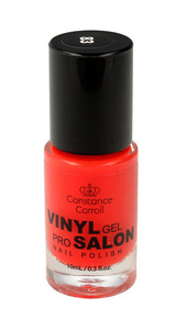 Constance Carroll Vinyl Gel Pro Salon Nail Polish no. 83 Red Orange 10ml
