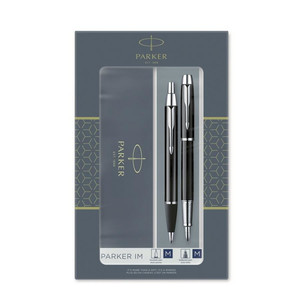 Parker Gift Set IM Black CT - Fountain Pen & Ballpoint Pen