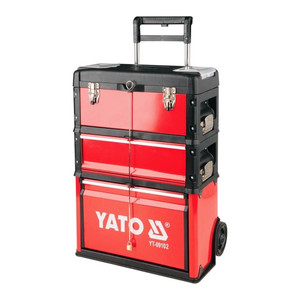 Yato 3-Piece Tool Storage Case, metal
