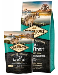 Carnilove Dog Food Fresh Carp & Trout Adult 1.5kg