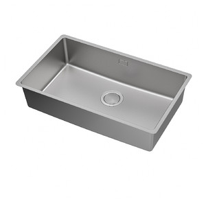 VRESJÖN Inset sink, 1 bowl, stainless steel, 73x44 cm