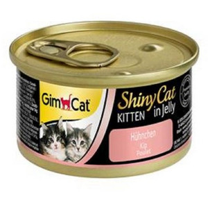 Gimpet Shinycat Kitten Cat Food Chicken in Jelly 70g