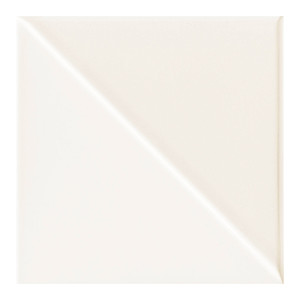 Glazed Tile Finestra Arte 14.8 x 14.8 cm, white, 0.7 m2