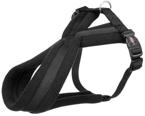 Trixie Dog Harness Premium S-M 40-60cm/20mm, black