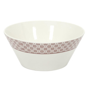 Serving Bowl Bisette, red