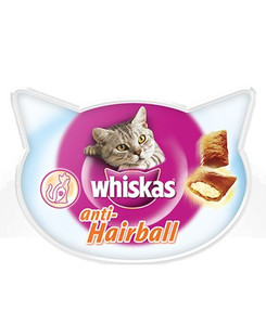 Whiskas Anti-Hairball Cat Treats 50g
