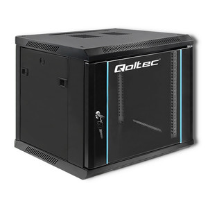 Qoltec Rack Cabinet 19", 9U, 600x500x600mm
