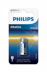 Philips Alkaline LR23A / 8LR23 Battery 12V