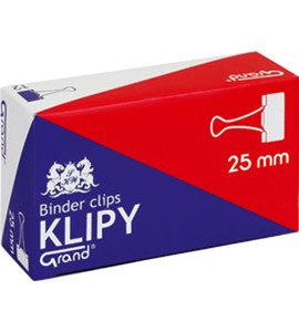 Binder Clips 25mm 12pcs