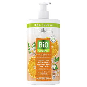 Eveline Bio Organic Firming & Smoothing Bio Balm Orange Blossom 96% Natural Vegan 650ml