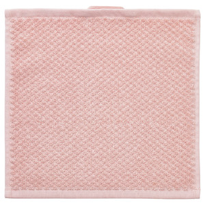 GULVIAL Washcloth, pale pink, 30x30 cm