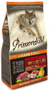 Primordial Dog Dry Food Grain Free Adult Buffalo & Mackerel 2kg