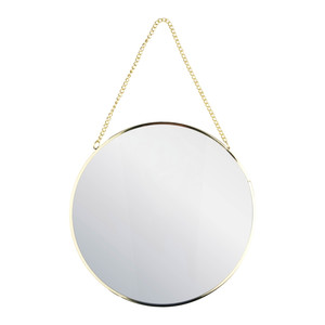 Round Mirror 20 x 20 cm, gold