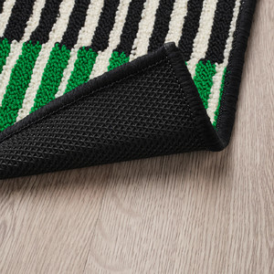 VÄNDPLATS Door mat, multicolour/stripe, 40x60 cm
