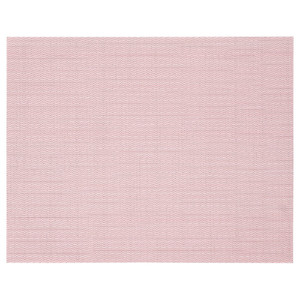 FLYGFISK Place mat, light pink, 38x30 cm