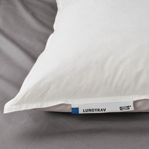 LUNDTRAV Pillow, high, 50x60 cm