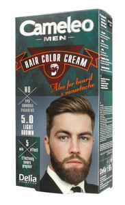 Delia Cosmetics Cameleo Men Hair Color Cream no. 5.0 Light Brown