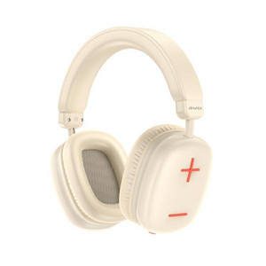 AWEI Bluetooth Headphones AT6, off-white
