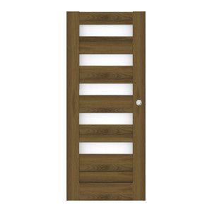 Sliding Internal Door Trame 80, premium walnut