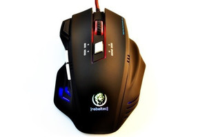 Rebeltec Wired Gaming Optical Mouse USB PUNISHER 2