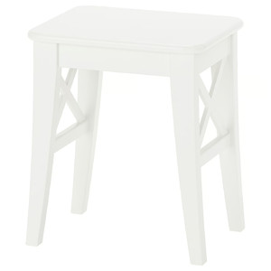 ROSENTORP Stool, white