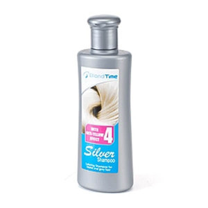 BLOND TIME 4 Silver Shampoo for Lightened & Grey Hair Anti-Yellow Effect 150 ml