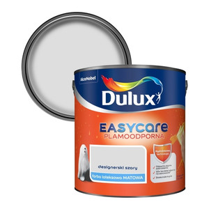 Dulux EasyCare Matt Latex Stain-resistant Paint 2.5l designer grey