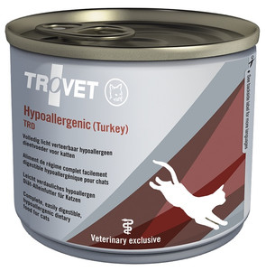 Trovet TRD Hypoallergenic Wet Cat Food Turkey 200g