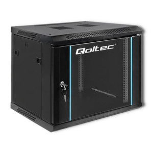 Qoltec Rack Cabinet 19", 9U, 600x500x450mm