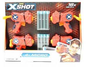 Zuru X-Shot Excel Micro 4-pack 16 Darts 8+
