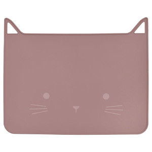 GULDVÄVARE Place mat, pale pink, 30x40 cm