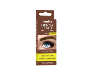 VENITA Henna Color Eyebrow Tint Cream - 4.0 Brown