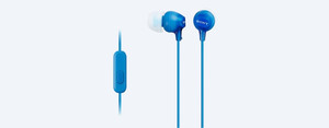 Sony Headset MDR-EX15AP, blue