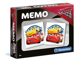 Clementoni Memory Game Memo Cars 3 4+