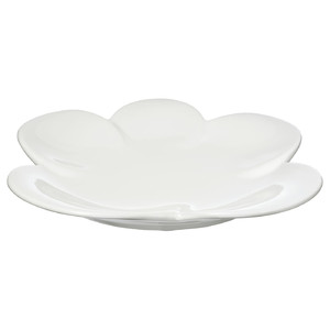 TJÄRLEK Side plate, white, 20 cm
