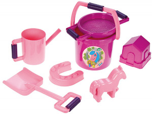 Lena Sand Toys Set Pony, asssorted colours, 24m+