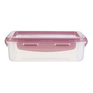 Lunch Box with Flexible Lid, red