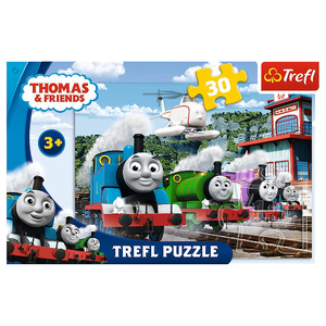 Trefl Children's Puzzle Thomas & Friends Race on Tracks 30pcs 3+
