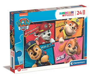 Clementoni Children's Puzzle Supercolor Maxi Paw Patrol 24pcs 3+