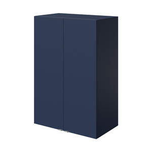 GoodHome Bathroom Wall Cabinet Imandra 60 x 90 x 36 cm, matt dark blue