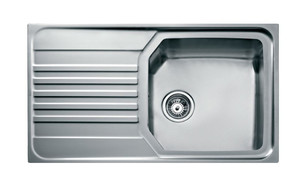 Teka Inset Stainless Steel Sink with 1 Bowl and 1 Drainer PREMIUM 1B 1D