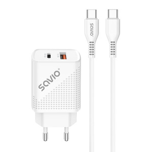 Savio Charger USB QC LA-05 EU Plug