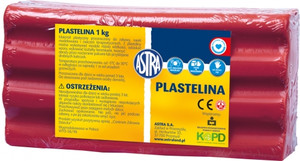 Astra Plasticine 1kg, pink